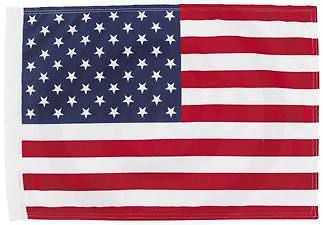 New american usa 6"x9" 6 x 9 inch highway biker flag durable for mount