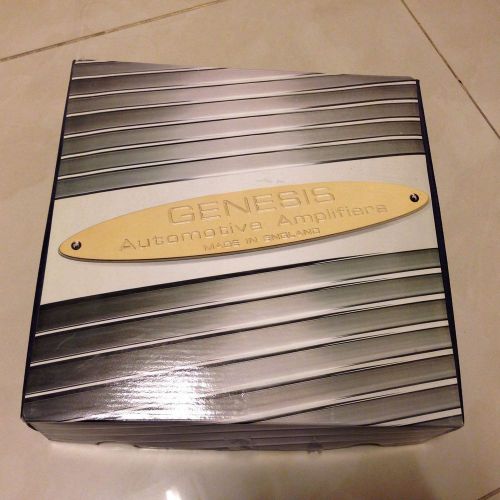 Genesis stereo 100 amplifier - made in england