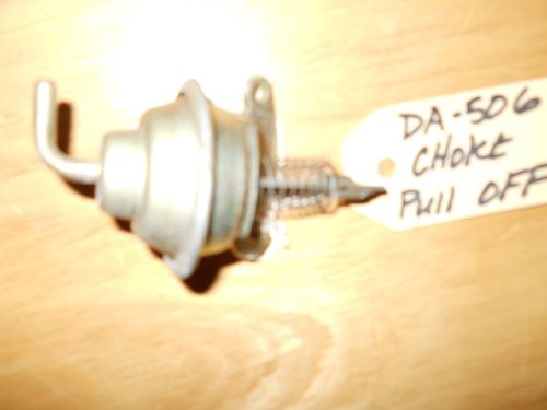 1972 chevrolet 6 cylinder carburetor choke pull off vc365