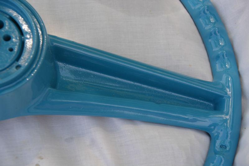 Refurbished GM Chevrolet Blue Steering Wheel for 1967-1972 Pick Up Truck, US $499.99, image 9