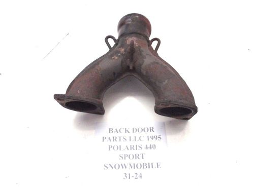 Polaris 1995 indy sport 440 snowmobile exhaust y pipe 31-24