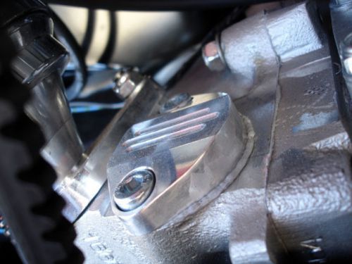 Vw type 1 3 as41 1500/ 1600 engine case billet fuel delete pump block off empi