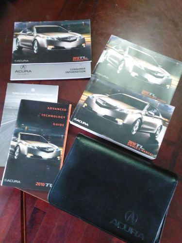 Acura 2010tl owners manual