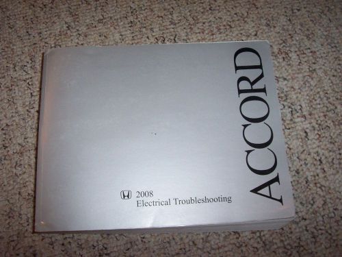 Purchase 2008 Honda Accord Electrical Wiring Diagram Manual Sedan Coupe