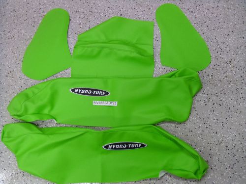 Kawasaki 650sx 650 sx jetski jet ski hydro turf pad rail cover kit lime green