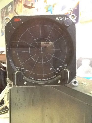 3m stormscope wx-11 with processor and connectors