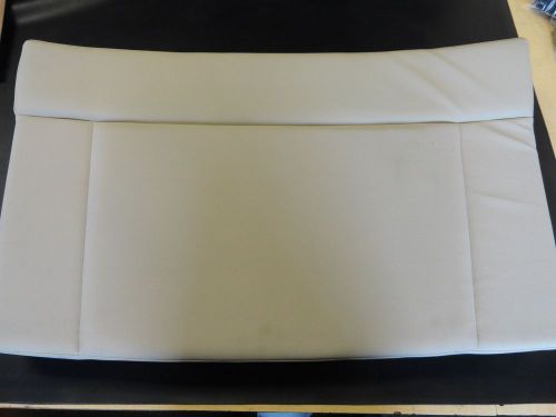 Sea ray 350 sundancer beige port aft bench seat cushion 37&#034; x 21&#034; marine boat