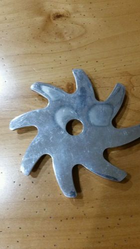 Polished billit aluminum alternator cooling fan ford gm