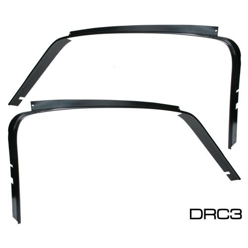 1967-1968 ford mustang fastback drip rail channels