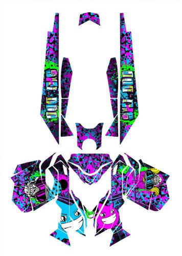 2013 ski doo rev xm wrap graphics kits snowmobile sled graphic wrap decals