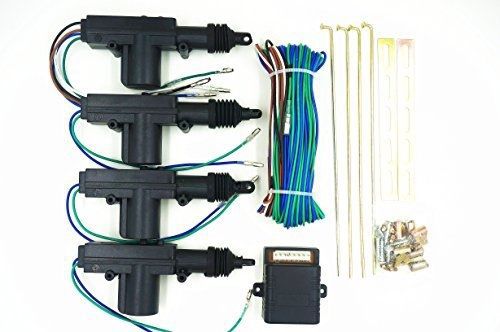 Xyzctem universal car power center door lock system,one master and three slaves