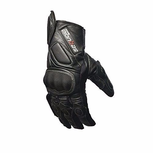 Sequoia speed flex motorcycle protective gloves full wiper finger powersports