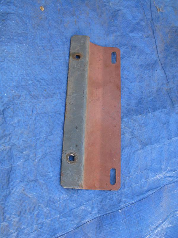 1958 edsel license plate bracket original packer ranger 58 villiger round up