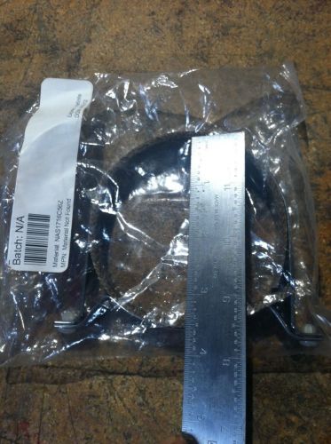 Nas1716c56z aircraft clamp nos mount fire extinguisher 3.5"dia aviation