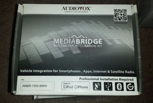Ambr-1500-bmw audiovox mediabridge integration kit bt sat radio sirius xm