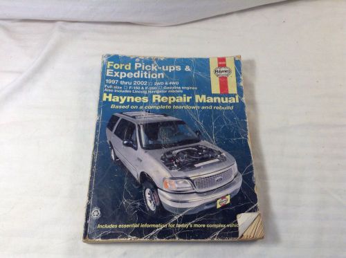 Ford Pickup Expedition Lincoln Navigator 1997 Thru 2002 Haynes Repairs Manual, US $12.50, image 1