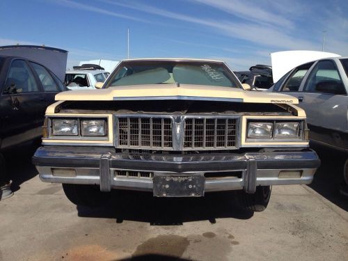 1978 pontiac bonniville front bumper