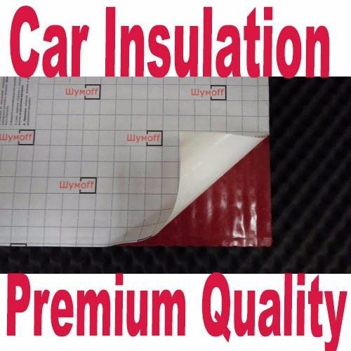 Automotive firewall sound deadener heat insulation deadening material 14 mats