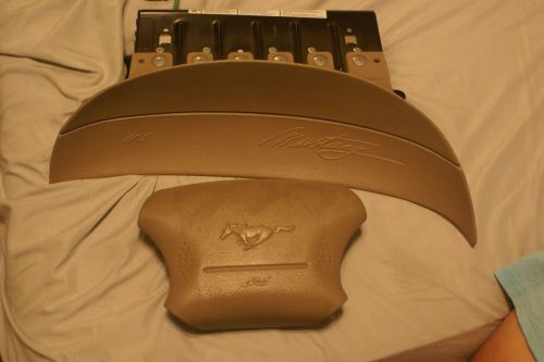 94 95 96 97 98 ford mustang main air bags both driver and passenger airbags gray