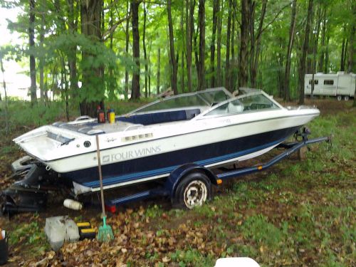Four winns 19 ft parts boat