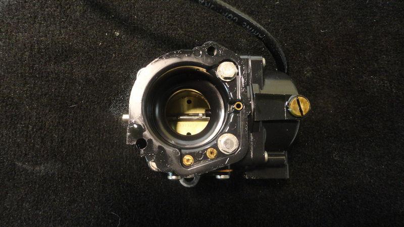 Port side carburetor lower assy #0433397 for 1991 200hp johnson outboard motor