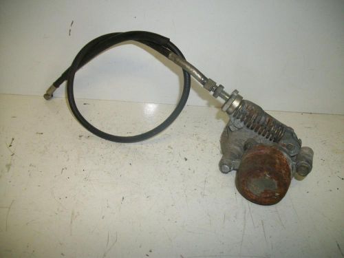 90 yamaha exciter ex 570 brake caliper w / cable aj