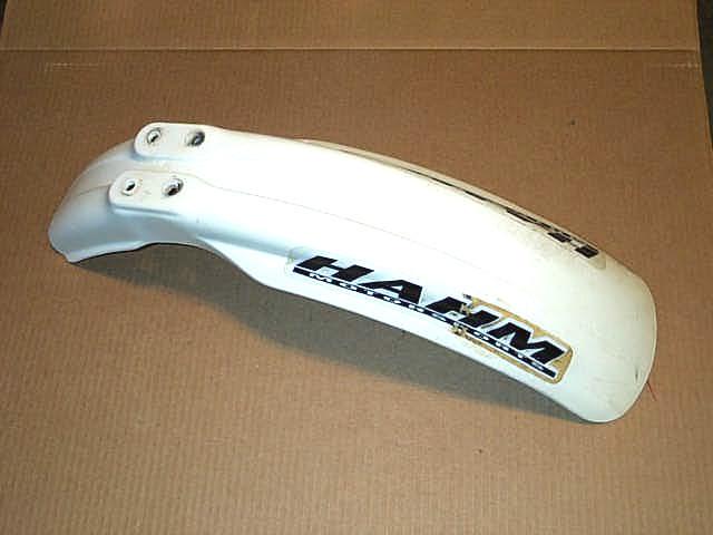 Honda xr400 acerbis white front fender xr 200 250 350 400 400r 500 600 650