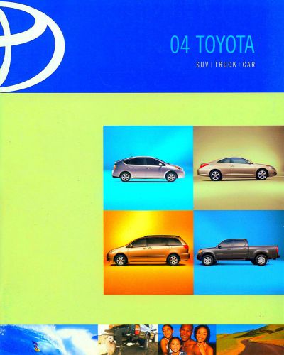 2004 toyota brochure-celica-prius-mr2-tundra-sequoia