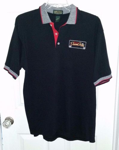 1999 woodward dream cruise pull over golf/polo shirt size xl fun &amp; festive!