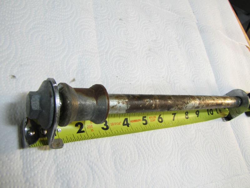 1986 86 yamaha radian yx600 yx 600 30 day warranty rear axle with nut and spacer