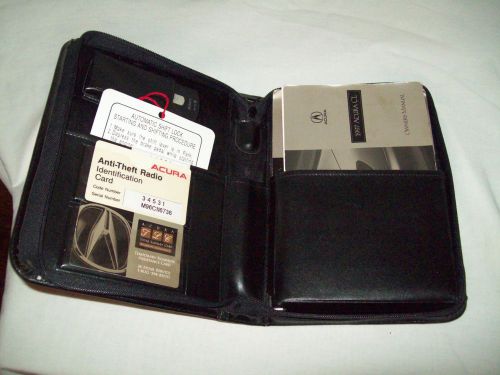 1997 acura cl owners manual
