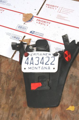 2001 honda reflex 250 abs rear tailight plastic