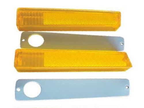 Pg classic 3215-l mopar 1970-71 dodge dark a-body front side marker lens