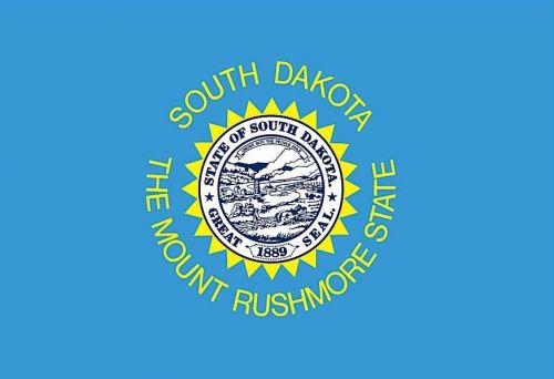 Flag pole buddy flag-south dakota state 3' x 5' flag trailer rv camper