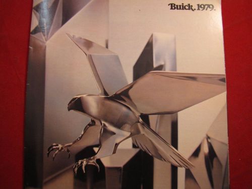 Buick original sales brochure 1979 full line electra skylark riviera lesabre