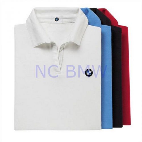 Bmw genuine logo oem factory ladies' womens polo shirt / red xl x-large