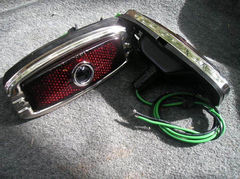 New replacement blue dot tail lights assemblies for 41 42 46 47 48 chevrolet !