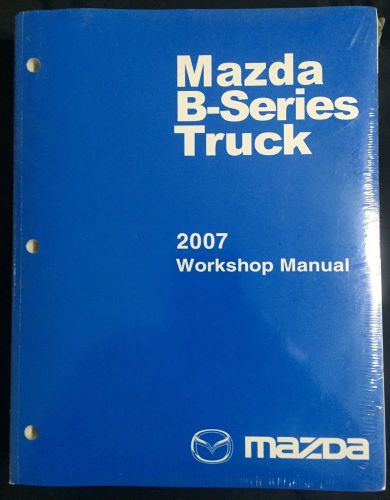 2007 mazda b-series truck factory oem workshop manual