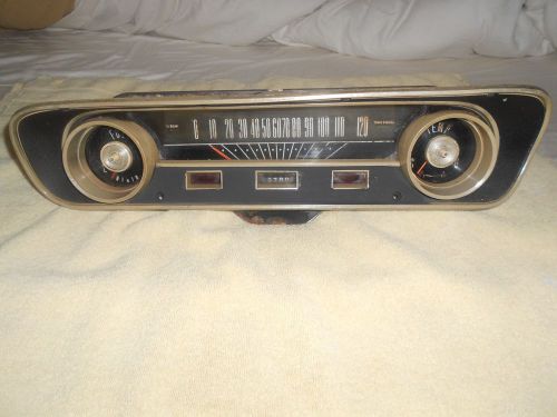 Vintage oem fmc ford dash gauge cluster -mustang-falcon