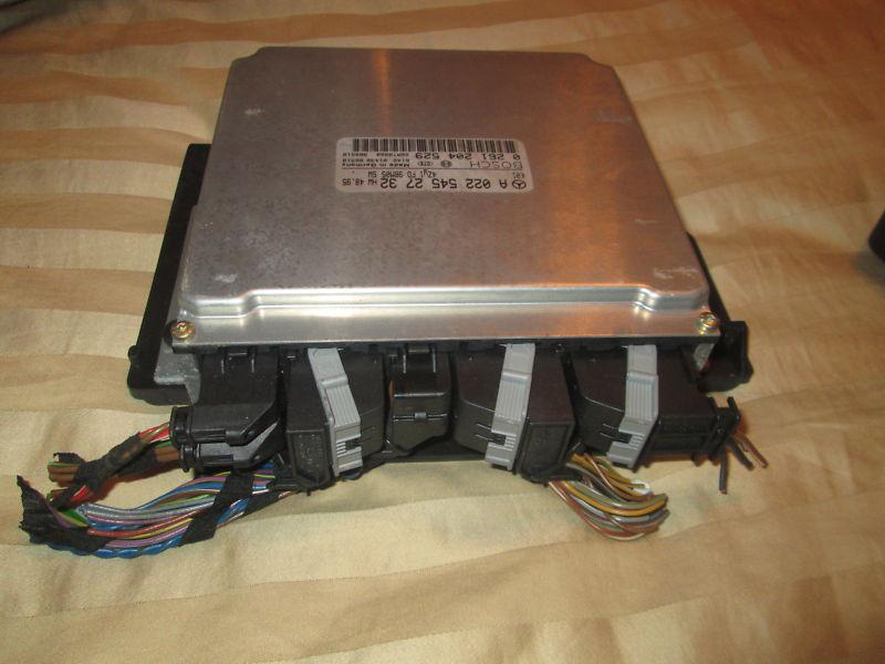 99 Mercedes C230 OEM engine computer ECM ECU ignition switch key, US $220.00, image 4