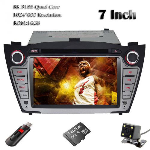 Better new android 4.4.4 os tucson ix35 2009-2012 dvd car gps dvr wifi 3g+gifts