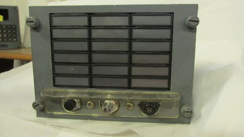 Z035 boeing 737 generator annunicator panel