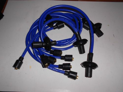 61-9 corvair 8mm blue silicone spark plug wire set