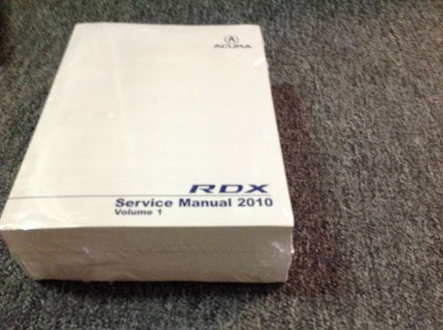 2010 acura rdx service repair shop workshop manual set oem brand new