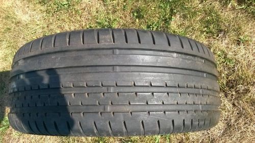 One 225/45 r17 used continental sport contact 2  91w tire