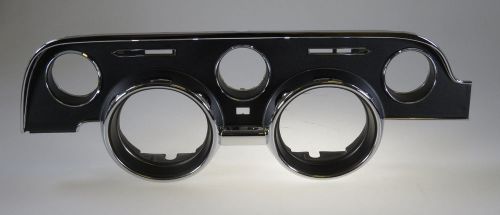 1968 mustang instrument bezel standard black camera