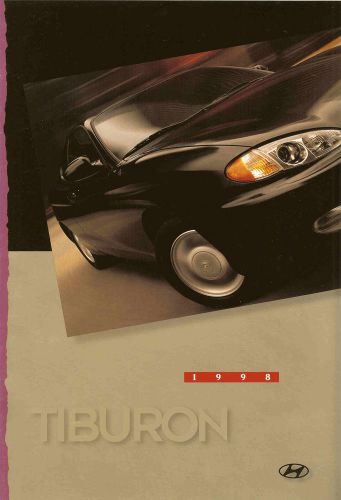 1998 hyundai tiburon brochure -hyundai tiburon fx-hyundai tiburon fx