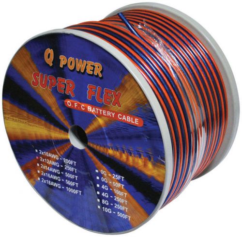 Speaker wire 12ga. 250' qpower 12g250 wire