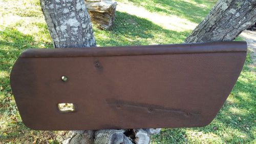 Porsche 914 oem door panel brown right side (door card)