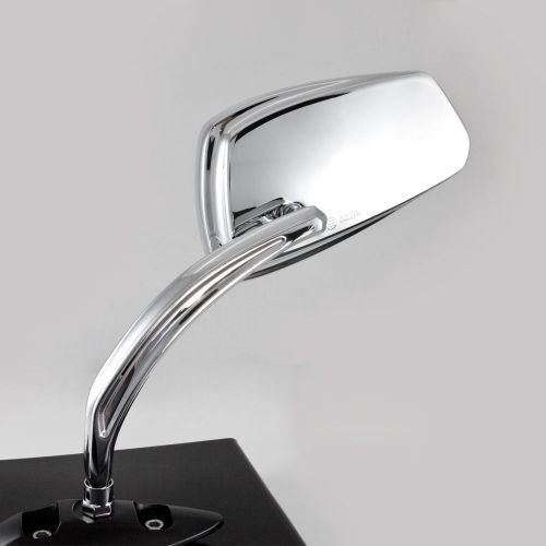 Square chrome mirrors aluminum  for yamaha virago 250 535 550 750 920 1000 1100